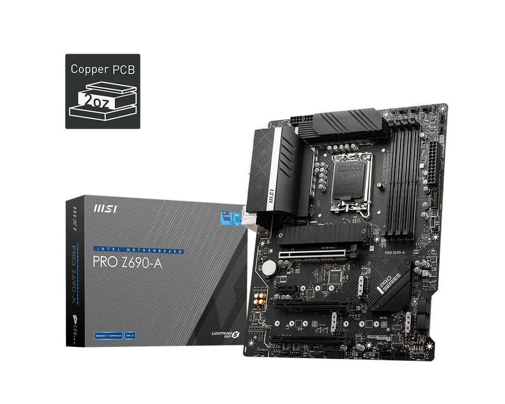 MSI PRO Z690-A DDR5 — manufacturer reference image