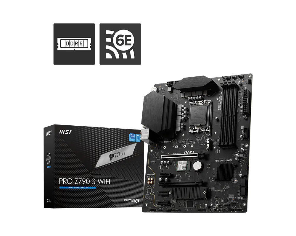 MSI PRO Z790-S WiFi — manufacturer reference image