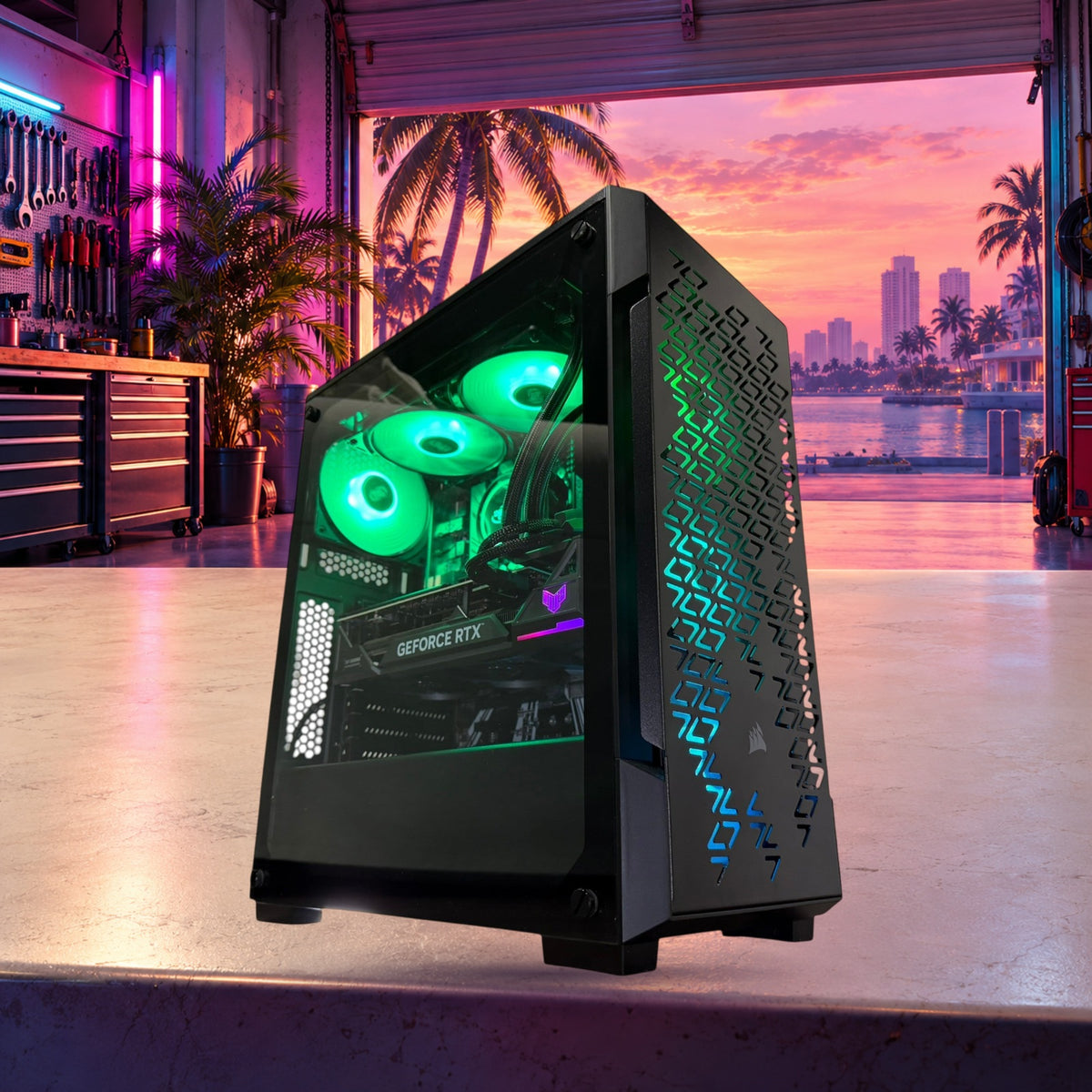i7-9700F Gaming PC | 8-Core | RTX 30/40/50 Options | 32GB RAM | 1TB NVMe SSD | ASUS Prime™ | Brand New