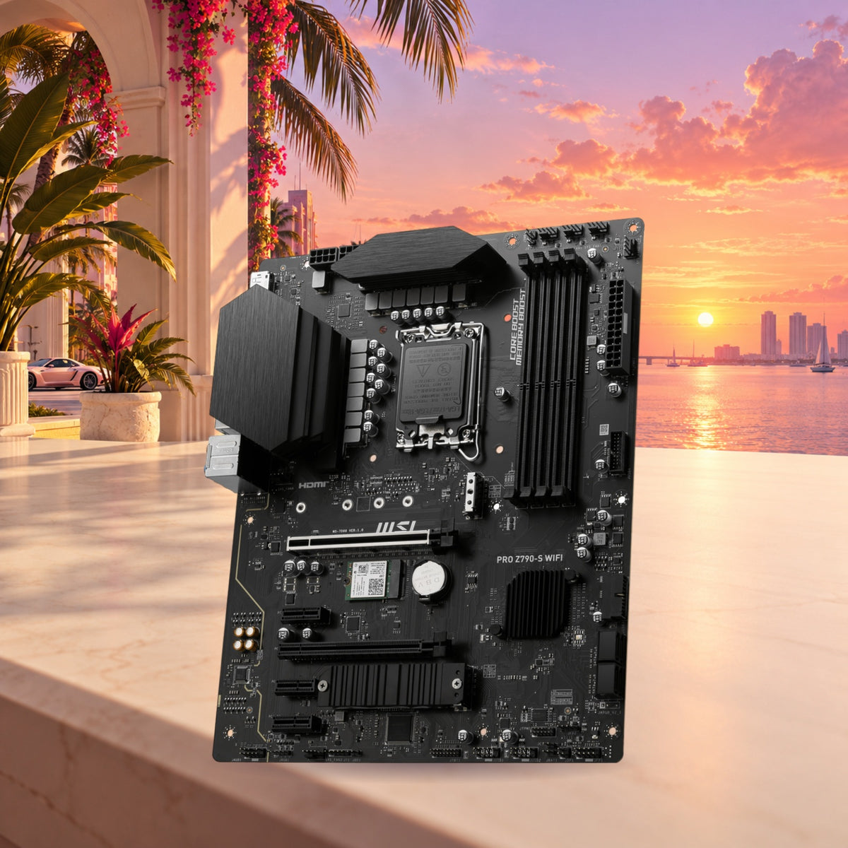 MSI PRO Z790-S WIFI motherboard Intel Z790 LGA 1700 ATX DDR5 [SEALED]
