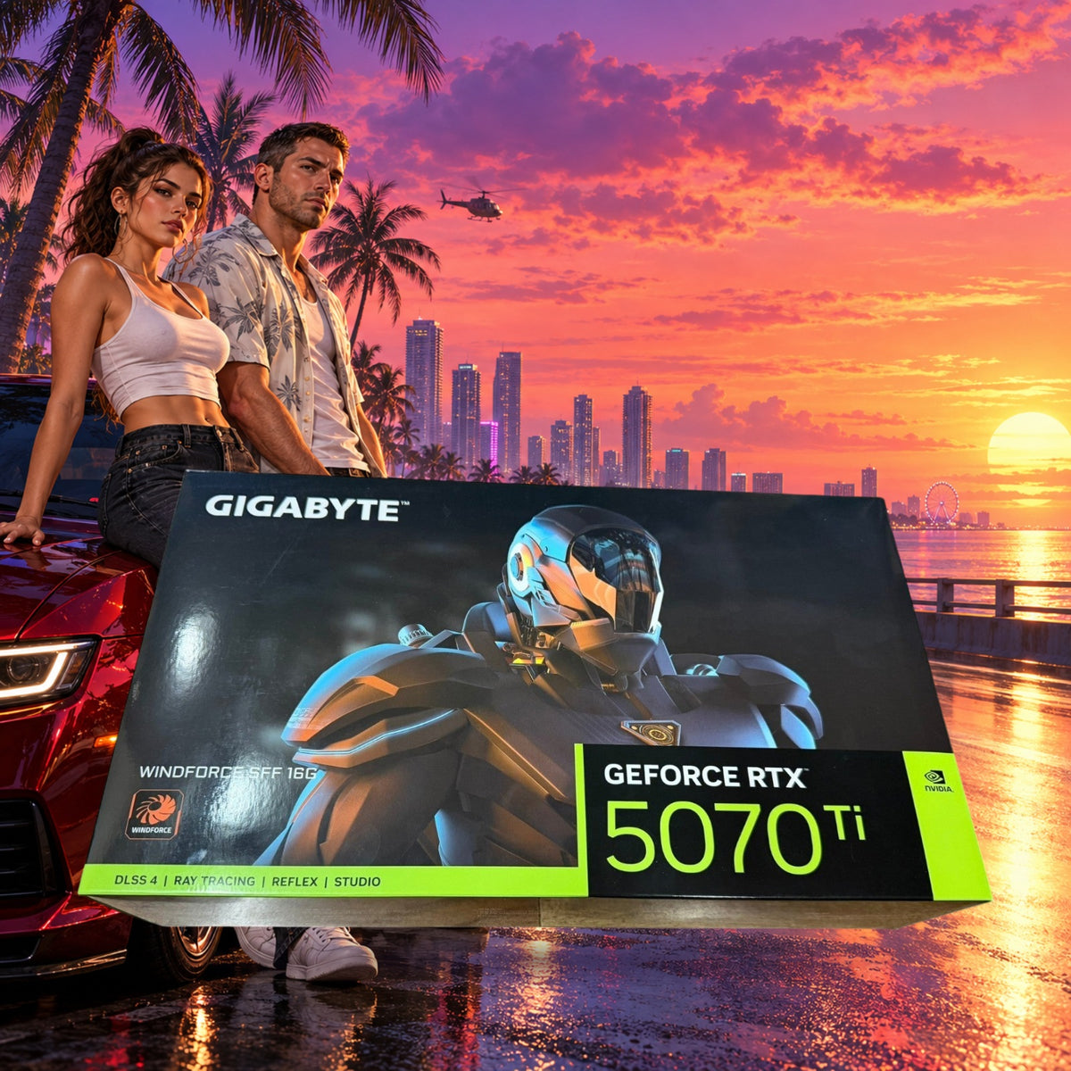 NEW Gigabyte RTX 5070 Ti WINDFORCE SFF 16GB GDDR7 [SEALED]