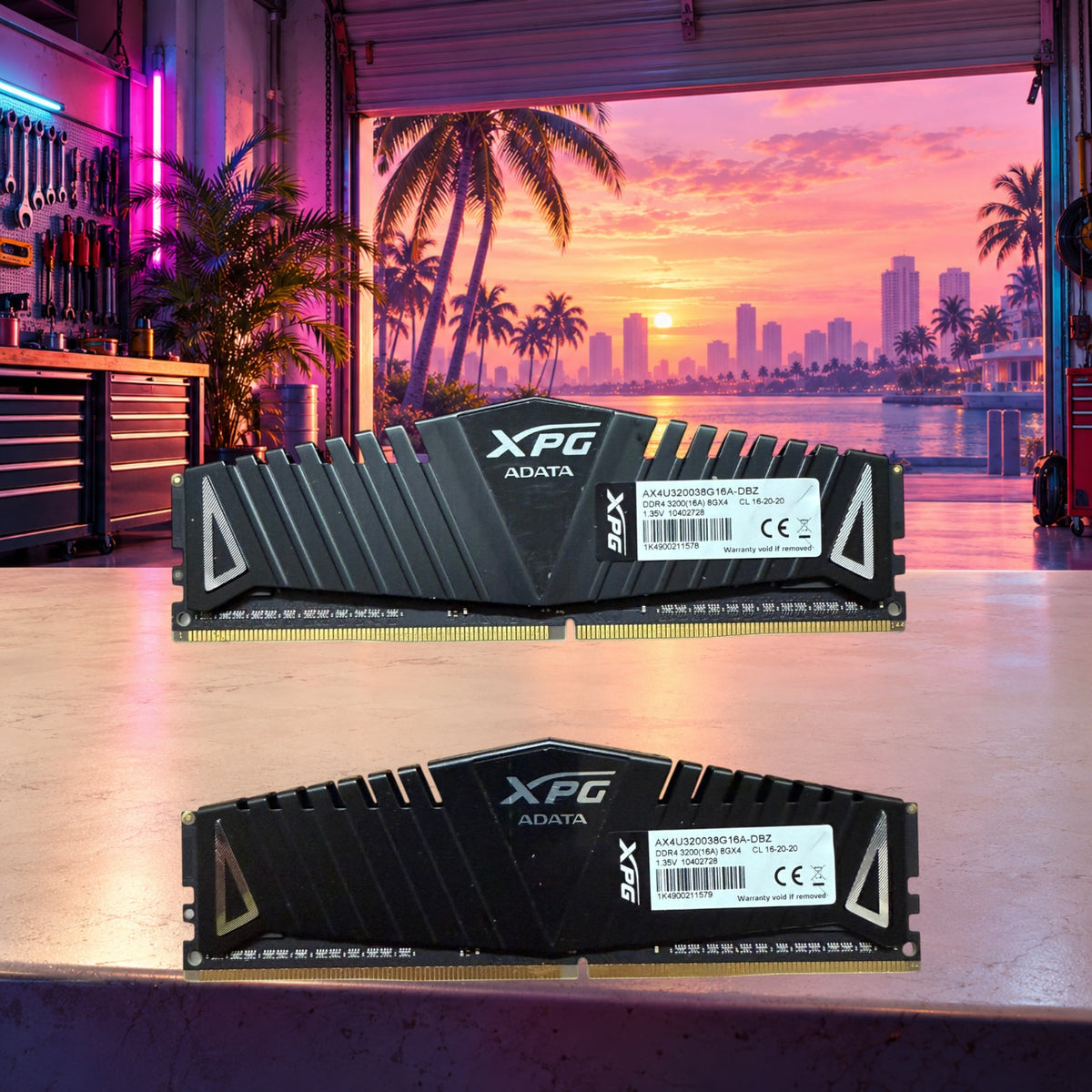 ADATA XPG Z1 16GB 2x8GB DDR4-3200 CL16 RAM [OPEN BOX] [Lifetime Warranty] — Groovy Computers product artwork