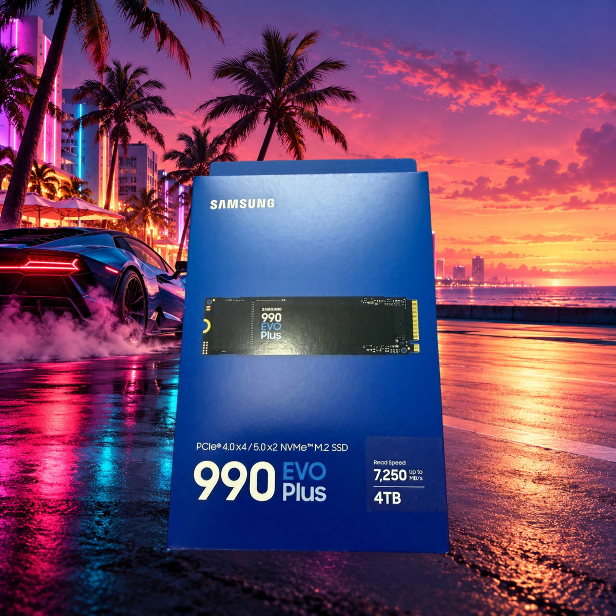 Samsung 990 EVO Plus 4TB M.2 NVMe SSD PCIe 4.0 7250MB/s [SEALED]