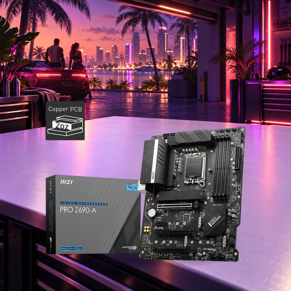 MSI PRO Z690-A DDR5 Motherboard — New | 3-Year Manufacturer's Warranty
