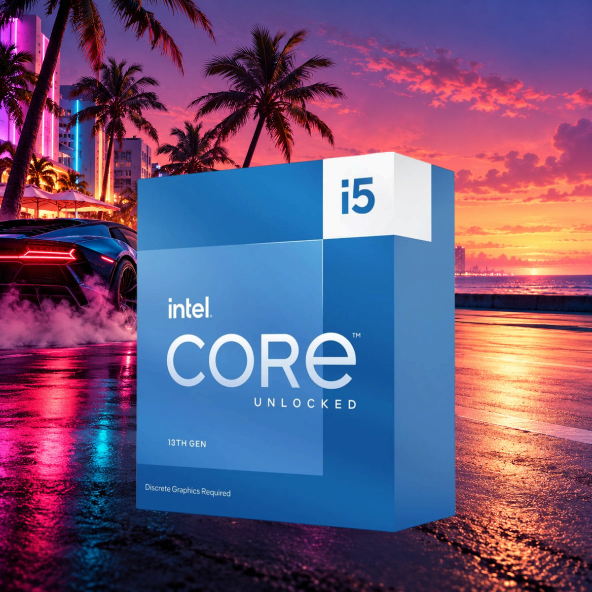 Intel Core i5-13600KF 14-Core LGA1700 CPU | Factory Sealed New — Groovy Computers product artwork