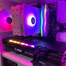 Load image into Gallery viewer, Brand New High End 8-Core Gaming PC, Ryzen 7 5700x, RTX 4070 Options, 16GB 3600mhz DDR4 RAM, 1TB NVME SSD
