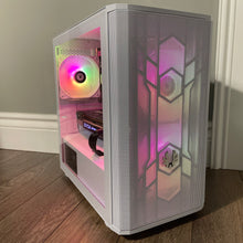 Load image into Gallery viewer, Brand New High End 8-Core Gaming PC, Ryzen 7 1700, RTX 3060 Ti Options, 16GB 3000mhz DDR4 Ram, 500GB NVME SSD, 500GB HDD

