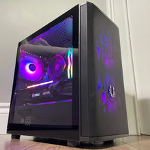 Load image into Gallery viewer, Brand New High End 6-Core Gaming PC, Ryzen 5 5500 (i7-9700 Performance), RTX 3060 Ti Options, 16GB 3600mhz DDR4 Ram, 1TB NVME SSD
