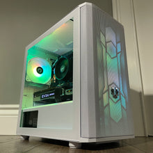 Load image into Gallery viewer, Brand New High End 8-Core Gaming PC, Ryzen 7 1700, RTX 3060 Ti Options, 16GB 3000mhz DDR4 Ram, 500GB NVME SSD, 500GB HDD
