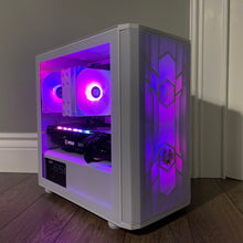 Load image into Gallery viewer, Brand New High End 8-Core Gaming PC, Ryzen 7 5700x, RTX 4070 Options, 16GB 3600mhz DDR4 RAM, 1TB NVME SSD
