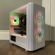 Load image into Gallery viewer, Brand New High End 8-Core Gaming PC, Ryzen 7 1700, RTX 3060 Ti Options, 16GB 3000mhz DDR4 Ram, 500GB NVME SSD, 500GB HDD
