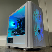 Load image into Gallery viewer, Brand New High End 8-Core Gaming PC, Ryzen 7 1700, RTX 3060 Ti Options, 16GB 3000mhz DDR4 Ram, 500GB NVME SSD, 500GB HDD
