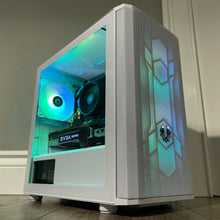Load image into Gallery viewer, Brand New High End 8-Core Gaming PC, Ryzen 7 1700, RTX 3060 Ti Options, 16GB 3000mhz DDR4 Ram, 500GB NVME SSD, 500GB HDD
