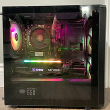 Load image into Gallery viewer, Brand New High End 6-Core Gaming PC, Ryzen 5 7600 (i9-12900K Performance), RTX 3060 Ti Options, 16GB 5200mhz DDR5 Ram, 1TB NVME SSD
