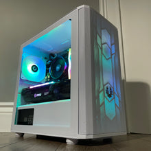 Load image into Gallery viewer, Brand New High End 6-Core Gaming PC, Ryzen 5 5500 (i7-9700 Performance), RTX 3060 Ti Options, 16GB 3600mhz DDR4 Ram, 1TB NVME SSD
