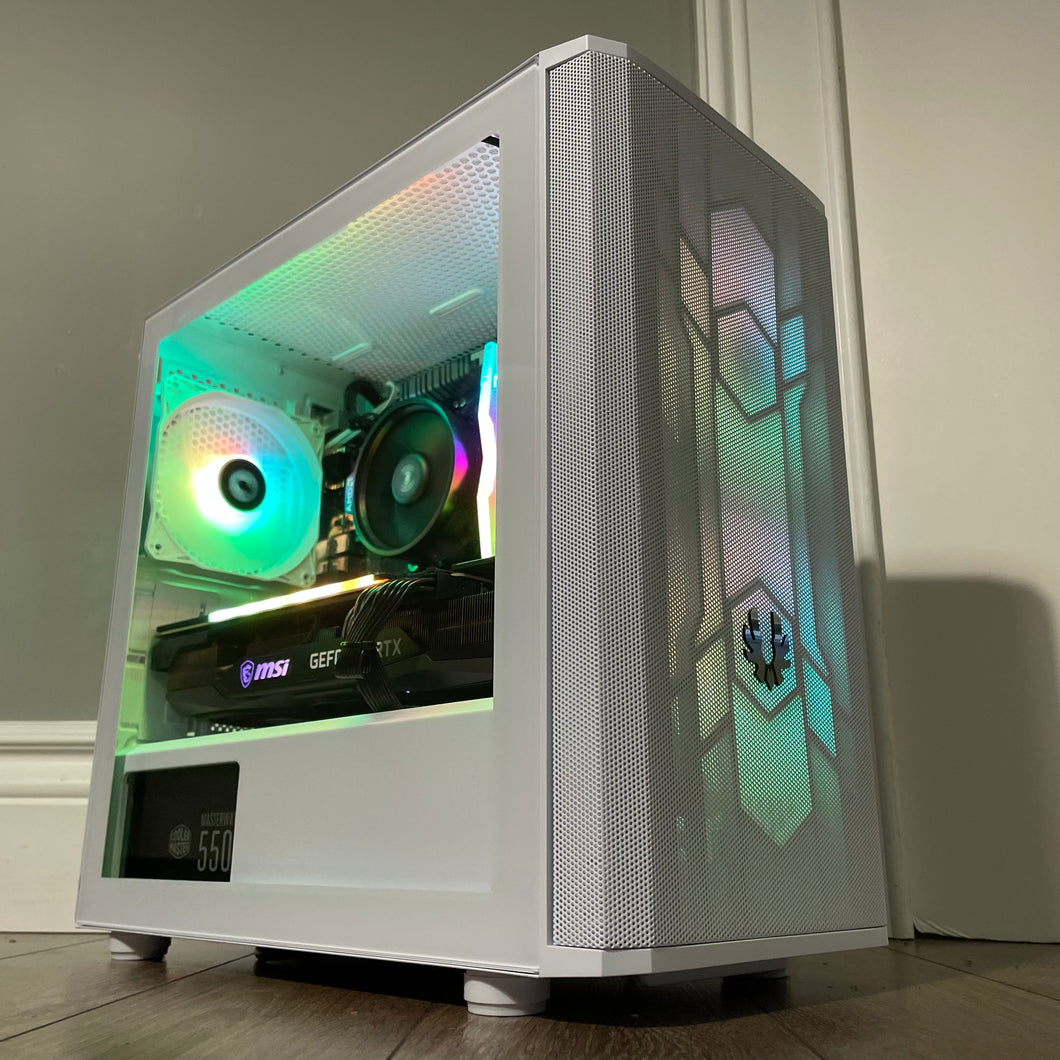 Brand New High End 6-Core Gaming PC, Ryzen 5 5500 (i7-9700 Performance), RTX 3060 Ti Options, 16GB 3600mhz DDR4 Ram, 1TB NVME SSD