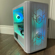 Load image into Gallery viewer, Brand New High End 8-Core Gaming PC, Ryzen 7 1700, RTX 3060 Ti Options, 16GB 3000mhz DDR4 Ram, 500GB NVME SSD, 500GB HDD

