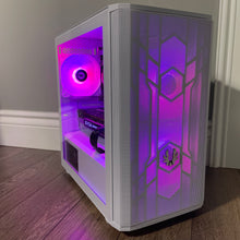 Load image into Gallery viewer, Brand New High End 8-Core Gaming PC, Ryzen 7 1700, RTX 3060 Ti Options, 16GB 3000mhz DDR4 Ram, 500GB NVME SSD, 500GB HDD
