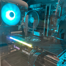 Load image into Gallery viewer, Brand New High End 6-Core Gaming PC, Ryzen 5 5500 (i7-9700 Performance), RTX 3060 Ti Options, 16GB 3600mhz DDR4 Ram, 1TB NVME SSD
