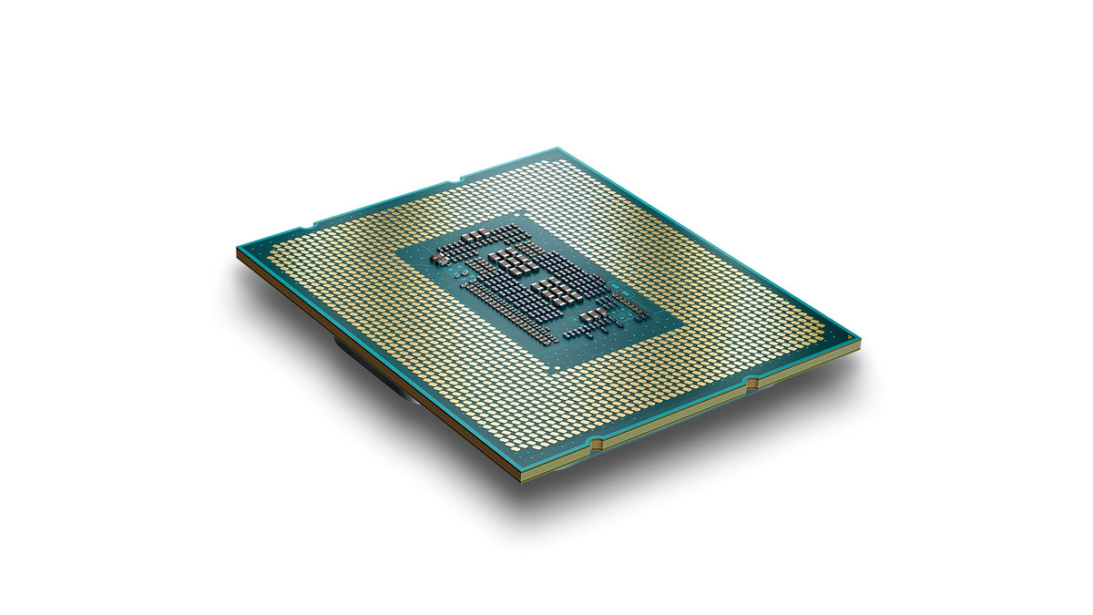 Official Intel Core desktop processor contact view — manufacturer reference image