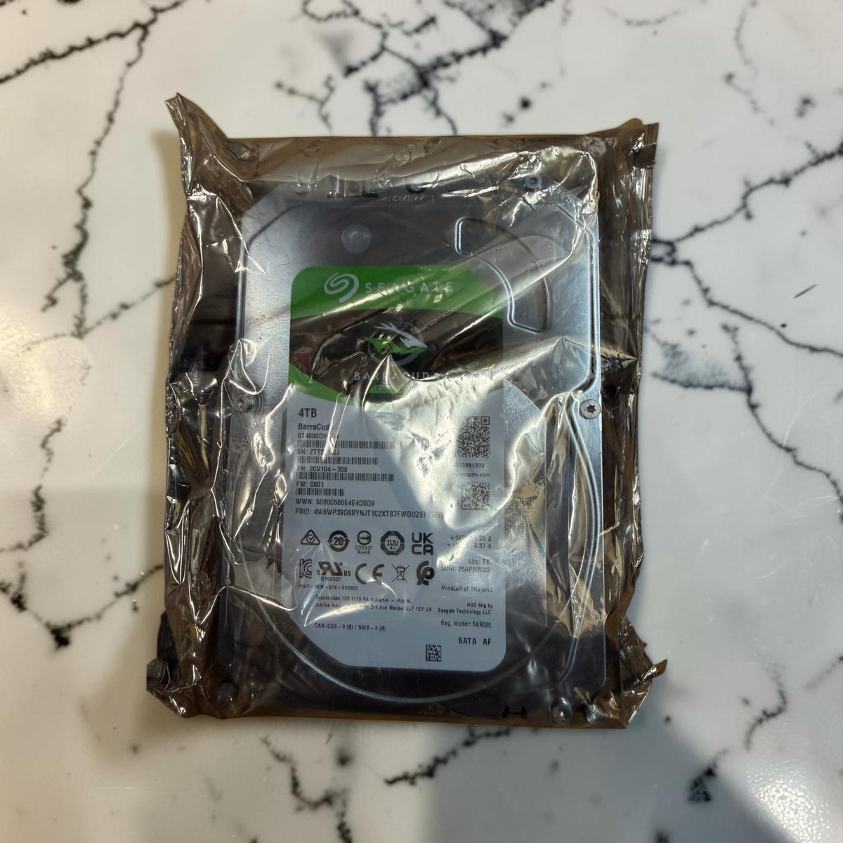 Seagate BarraCuda 4TB Desktop HDD 3.5" SATA | New Sealed