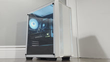 Load and play video in Gallery viewer, Brand New High-End 6-Core Gaming PC, Ryzen 5 2600 (Similar to i7-7700), RTX 2060 Options, 16GB 3000mhz DDR4 Ram, 500GB NVME SSD
