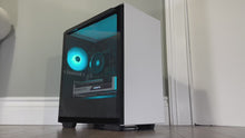 Load and play video in Gallery viewer, (Back Order) Brand New High End 6-Core Gaming PC, Ryzen 5 5500 (i7-9700 Performance), RTX 4060 Options, 16GB 3600mhz DDR4 Ram, 512GB NVME SSD
