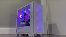 Load and play video in Gallery viewer, Brand New High End 12-Core Gaming PC, i7-12700KF (Better than i9-11900K), RTX 4070 Ti Options, 32GB 5200mhz DDR5 Ram, 1TB NVME SSD
