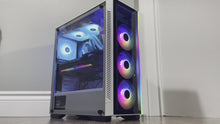 Load and play video in Gallery viewer, Brand New 12-Core Gaming PC, Ryzen 9 7900x (Better Than i9-12900K), RTX 4080 / 3090 Options, 32GB 5600mhz DDR5 Ram, 1TB NVME SSD, 4TB HDD

