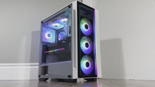Load and play video in Gallery viewer, Brand New High-End 8-Core Gaming PC, Ryzen 7 7700x (Better Than i9-12900K), RTX 4080 / 4070 Options, 32GB 6000mhz DDR5 Ram, 2TB NVME SSD, WIFI + BT
