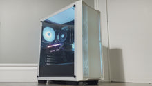 Load and play video in Gallery viewer, Brand New High End 6-Core Gaming PC, Ryzen 5 5500 (i7-9700 Performance), RTX 3060 Ti Options, 16GB 3600mhz DDR4 Ram, 1TB NVME SSD
