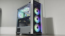 Load and play video in Gallery viewer, Brand New High-End 12-Core Gaming PC, Ryzen 9 7900x (Better Than i9-12900K), RTX 4090 24GB, 32GB 5600mhz DDR5 Ram, 2TB NVME SSD, 8TB HDD Options
