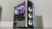Load and play video in Gallery viewer, Brand New 8-Core High-End Gaming PC, Ryzen 7 7700x (Better Than i9-12900K), RTX 4090 24GB, 32GB 6000mhz DDR5 Ram, 2TB NVME SSD, 8TB HDD Options
