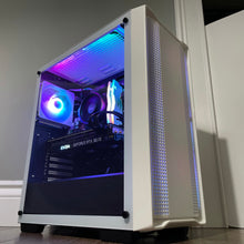 Load image into Gallery viewer, Brand New High End 6-Core Gaming PC, Ryzen 5 5600 (i9-9900K Performance), RTX 3070 Options, 16GB 3600mhz DDR4 Ram, 500GB SSD, 2TB HDD Generic
