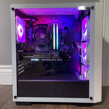 Load image into Gallery viewer, Brand New High End 6-Core Gaming PC, Ryzen 5 5600 (i9-9900K Performance), RTX 3070 Options, 16GB 3600mhz DDR4 Ram, 500GB SSD, 2TB HDD Generic
