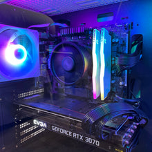 Load image into Gallery viewer, Brand New High End 6-Core Gaming PC, Ryzen 5 5600 (i9-9900K Performance), RTX 3070 Options, 16GB 3600mhz DDR4 Ram, 500GB SSD, 2TB HDD Generic
